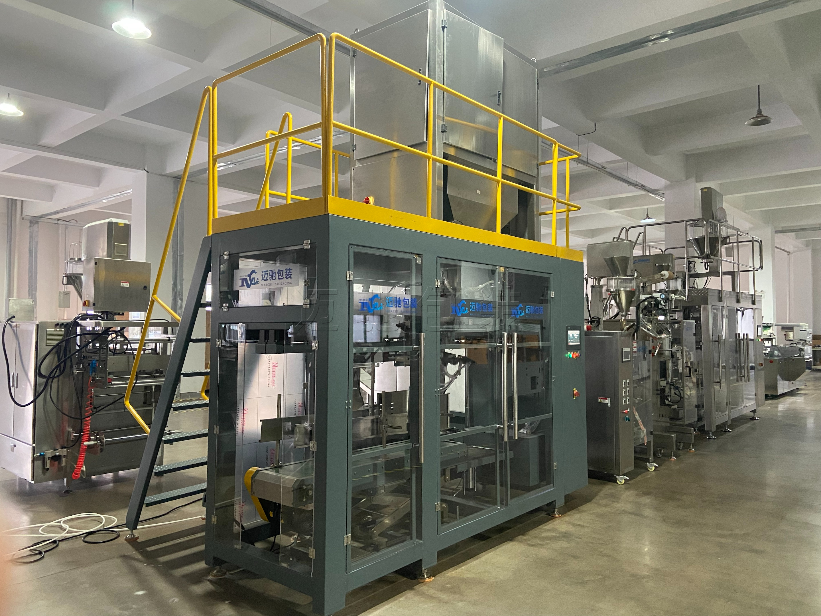 饲料自动包装机与饲料颗粒包装机如何实现精准定量？迈驰给出解决方案